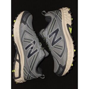 New Balance 410v5 Womens Athletic Trail Running Shoes Size 9.5 Gray Lime‎